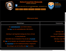 Tablet Screenshot of mccbleiswijk.nl